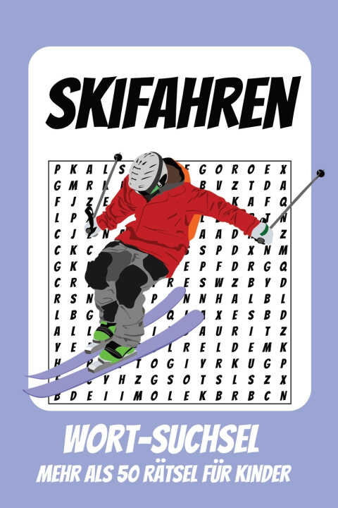 Wortsuchrätsel Skifahren