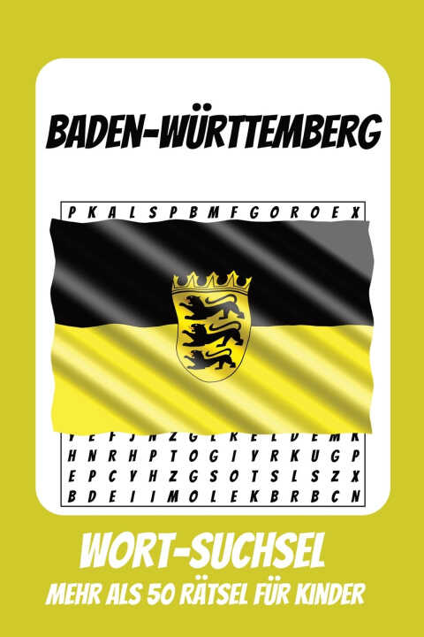 Wortsuchrätsel Baden-Württemberg