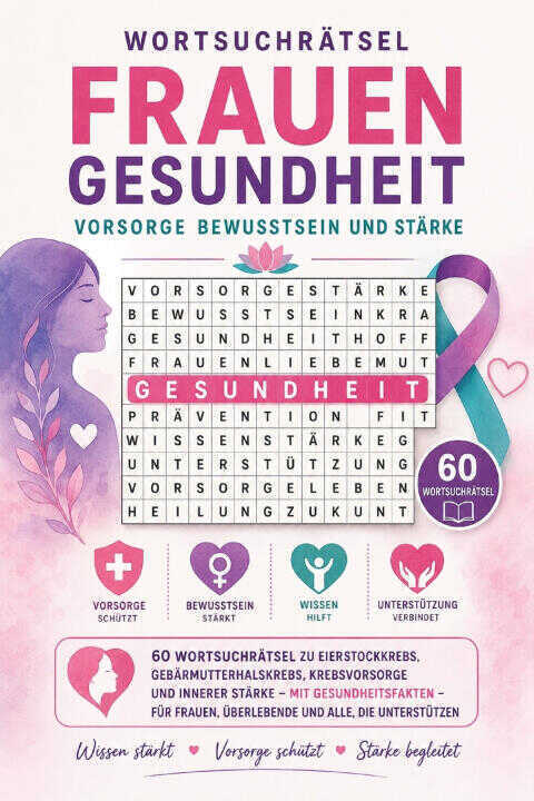 Wortsuchrätsel - Frauengesundheit