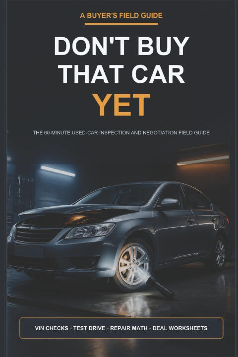 Don't Buy That Car Yet