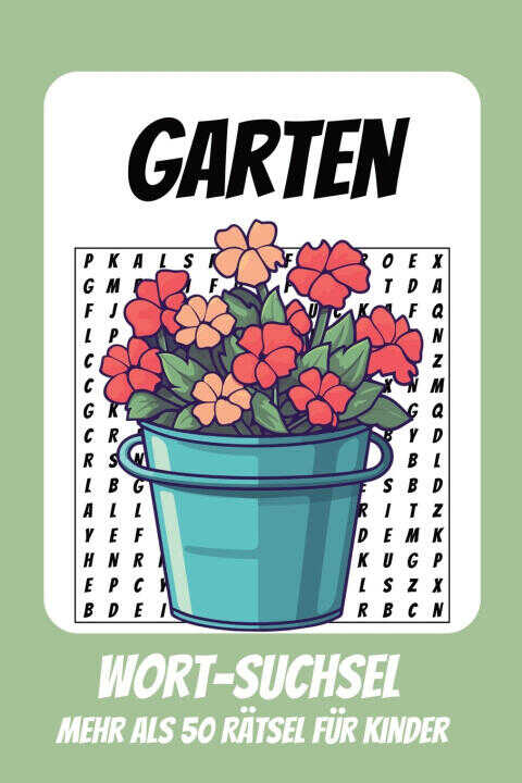 Wortsuchrätsel Garten