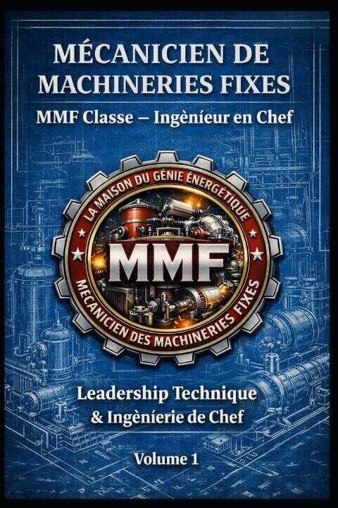 MÉCANICIEN DE MACHINERIES FIXES - MMF Classe - Ingénieur en Chef
