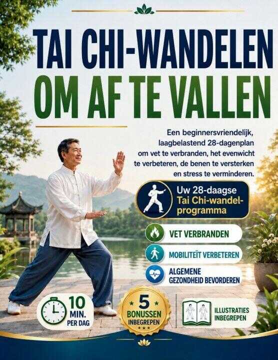 Tai Chi-wandelen Om Af Te Vallen