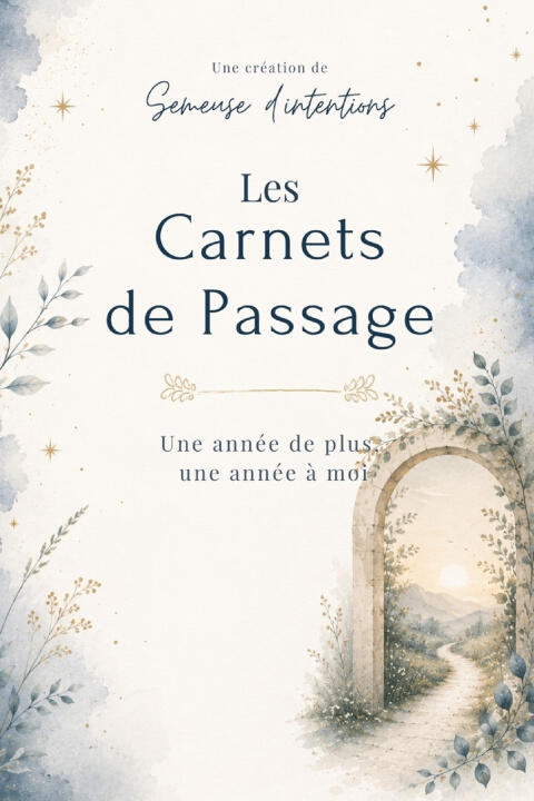 Carnet de passage - Une année de plus, une année à moi