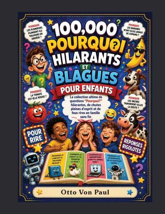 100000 Pourquoi Hilarants et Blagues Pour Enfants