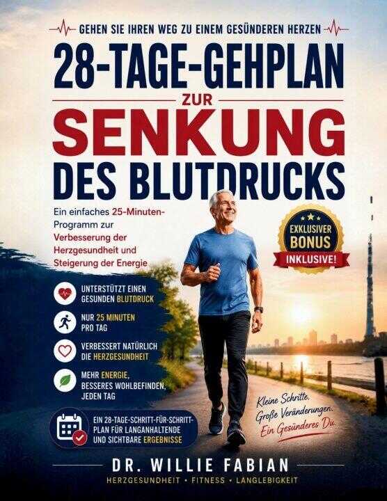 28-Tage-Gehplan Zur Senkung Des Blutdrucks