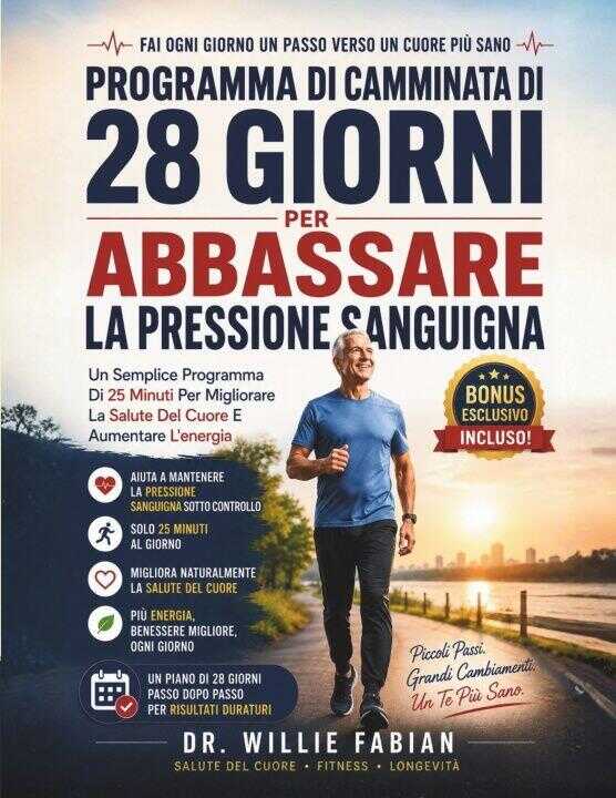 Programma Di Camminata Di 28 Giorni Per Abbassare La Pressione Sanguigna