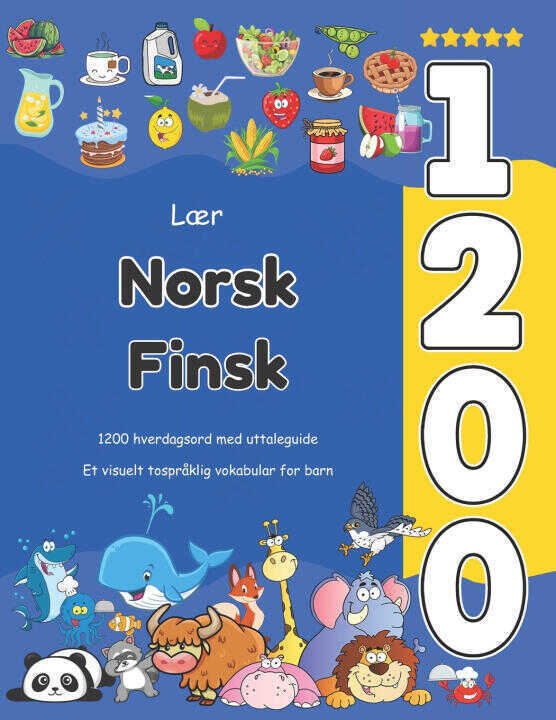 Lær Norsk Finsk 1200 hverdagsord med uttaleguide