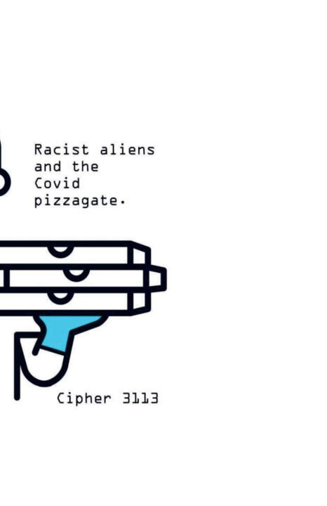 Racist aliens and the Covid pizzagate