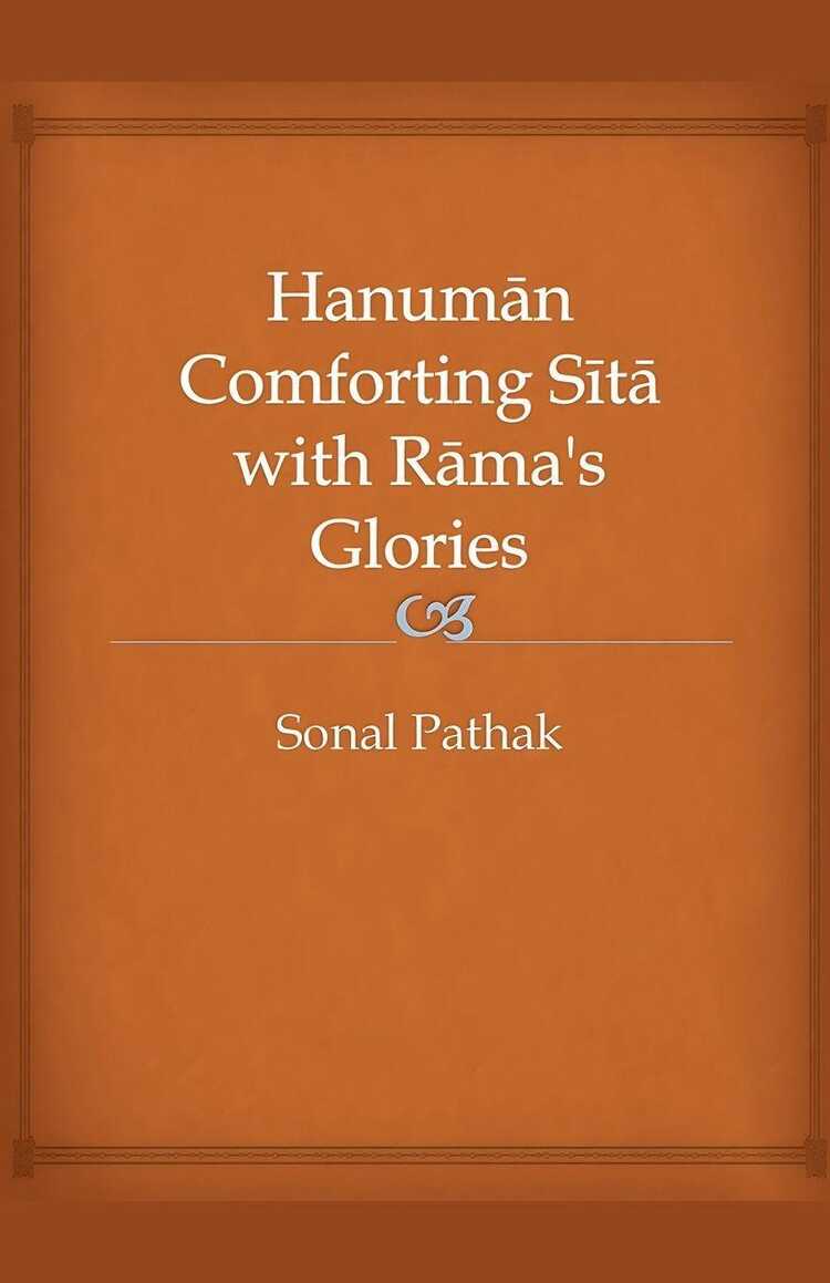 Hanuman Comforting Sita with Rama's Glories