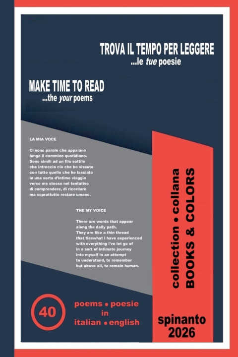 MAKE TIME TO READ - TROVA IL TEMPO PER LEGGERE ...the your poems - ...le tue poesie