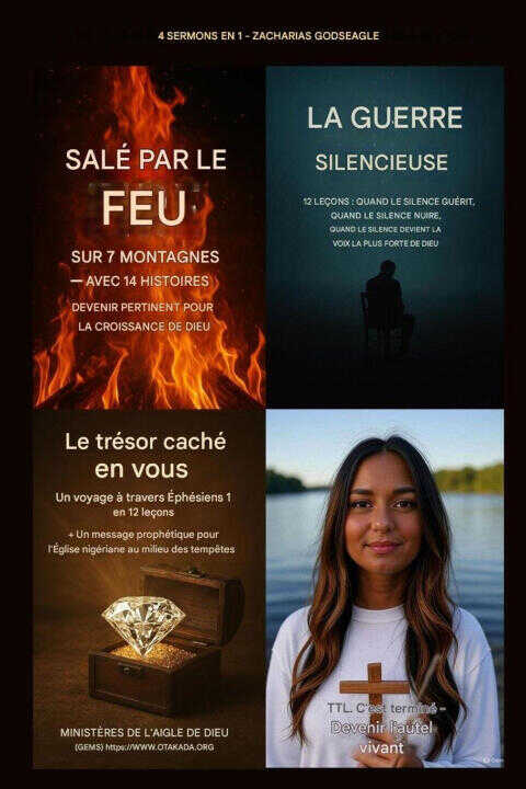 Sermons en 4 parties de Zacharias Godseagle avec liens audio