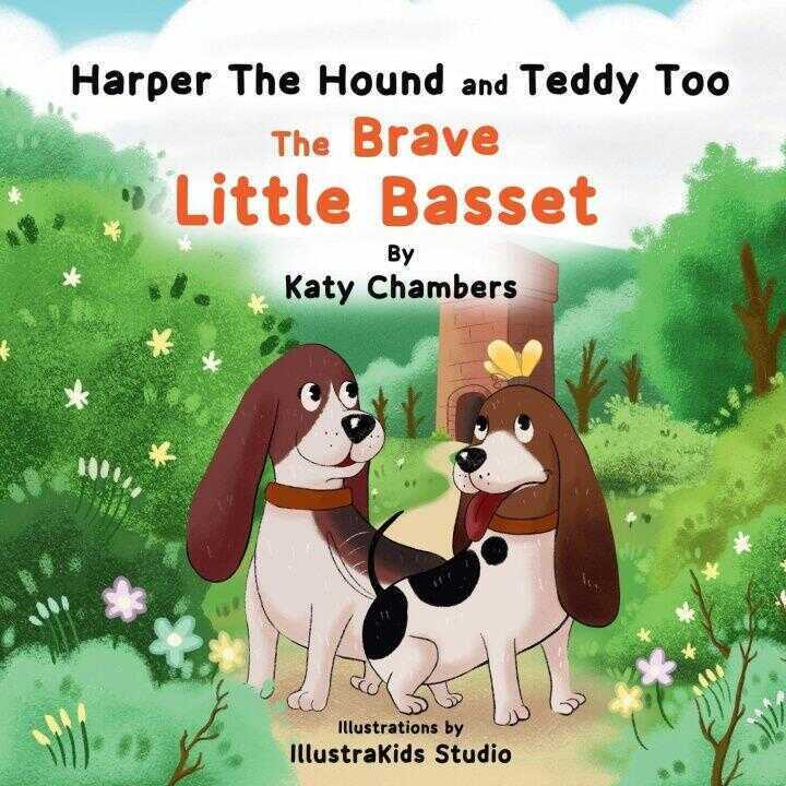 Harper the Hound and Teddy Too