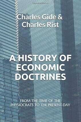 A History of Economic Doctrines