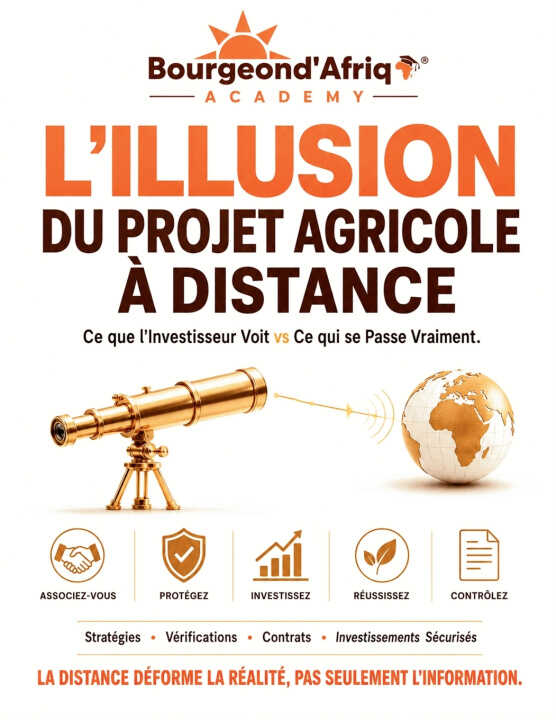L'Illusion du Projet Agricole à Distance - Ce que l'Investisseur Voit vs Ce qui se Passe Vraiment.