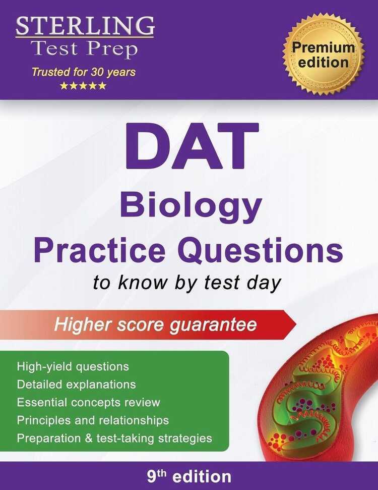 DAT Biology Practice Questions