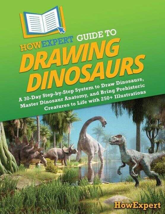 HowExpert Guide to Drawing Dinosaurs