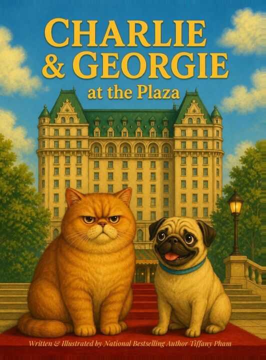 Charlie & Georgie at the Plaza