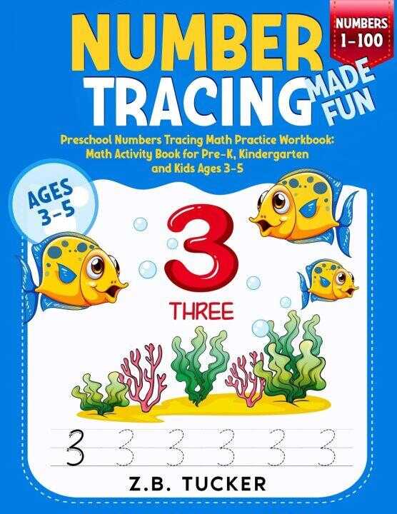 Number Tracing Made Fun From 1-100